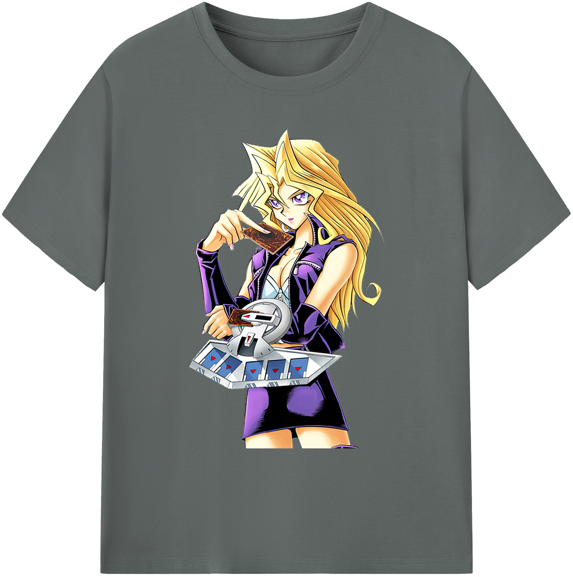 （画像用） 遊☆戯☆王 Yu-Gi-Oh! 綿100％ メンズ半袖Tシャツ｜肌触りやわらか＆通気性